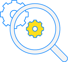 Symbol för research